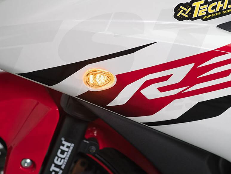 TST Industries HALO-GRT Front LED Flushmount Turn Signals '15-'20 Yamaha R3