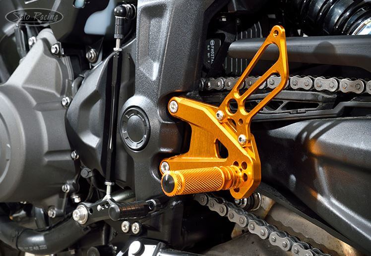 Sato Racing Adjustable Rearsets '21-'22 Triumph Trident 660