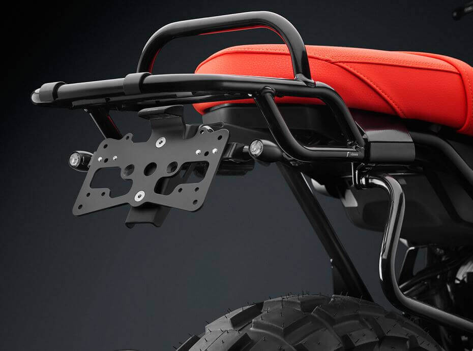 Rizoma "FOX" License Plate Support for BMW R nine T/Pure/Racer/Urban G/S/Scrambler
