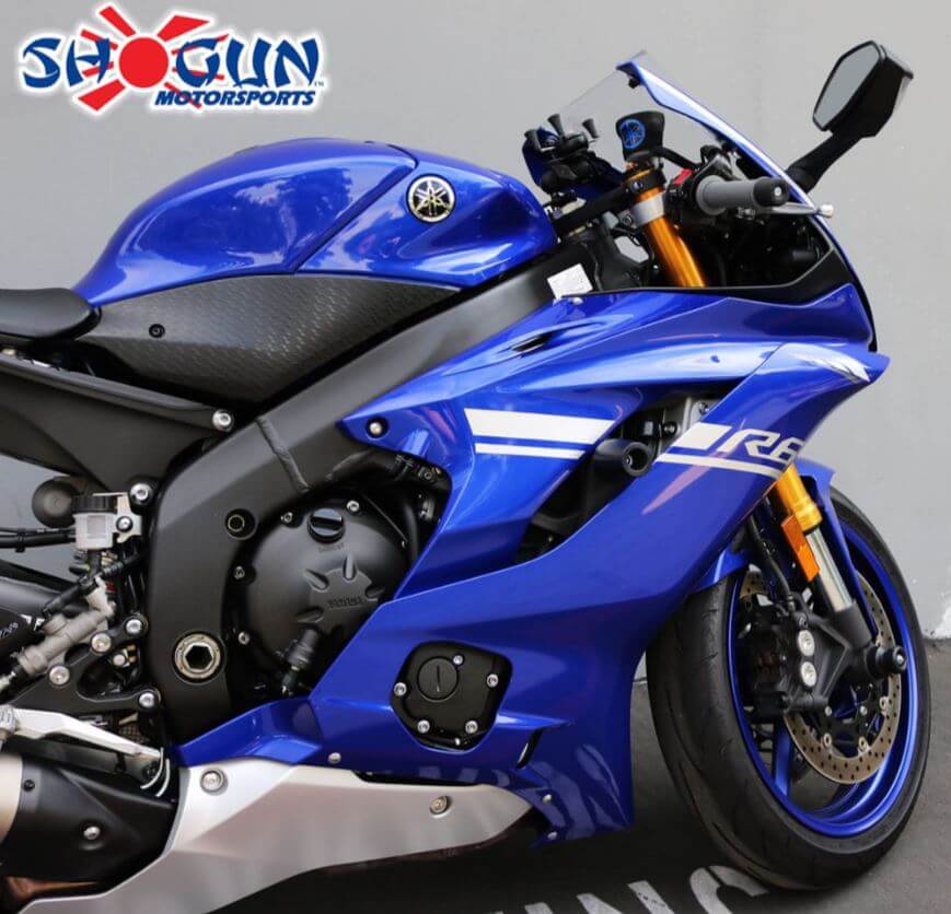 Shogun No-Cut Frame Sliders 2017+ Yamaha YZF R6