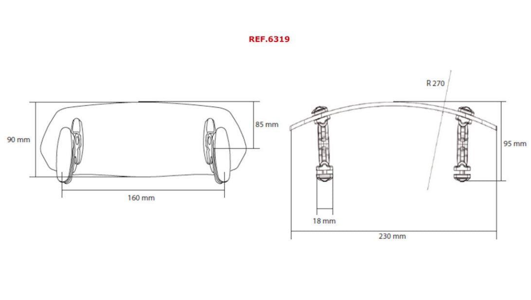 Puig Multi Adjustable Windscreen Visor