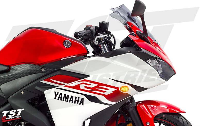 TST Industries LED Front Flushmount Turn Signals for Yamaha