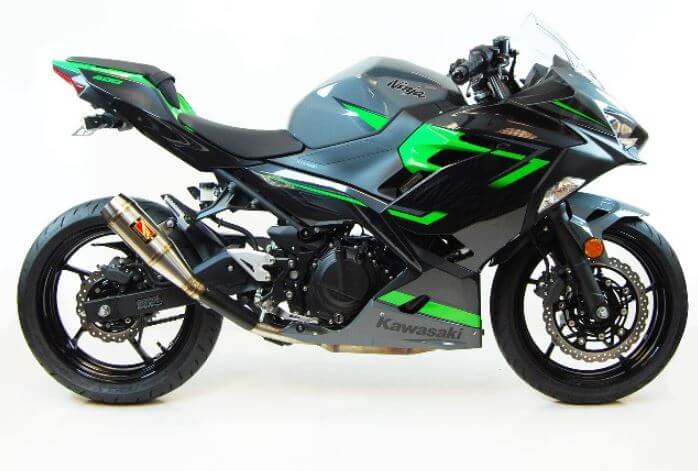 Competition Werkes GP Slip-On Exhaust '18-'20 Kawasaki Ninja 400
