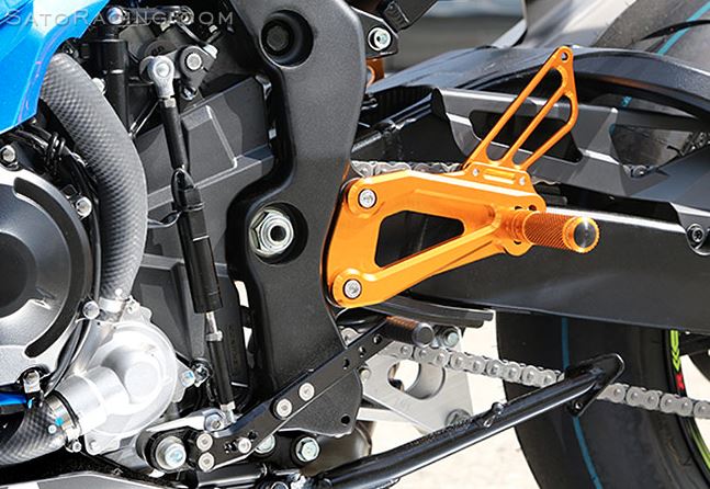 Sato Racing Adjustable Rear Sets '17-'20 Suzuki GSX-R1000/R