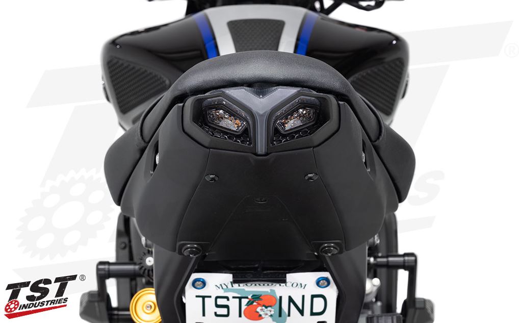 TST Industries Programmable Sequential LED Integrated Tail Light '21-'23 Yamaha MT-09