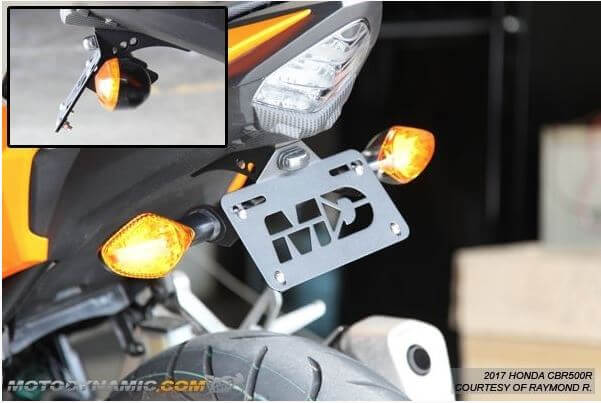 Motodynamic Fender Eliminator 2016-2018 Honda CBR500R/CB500F | FE-H16500R