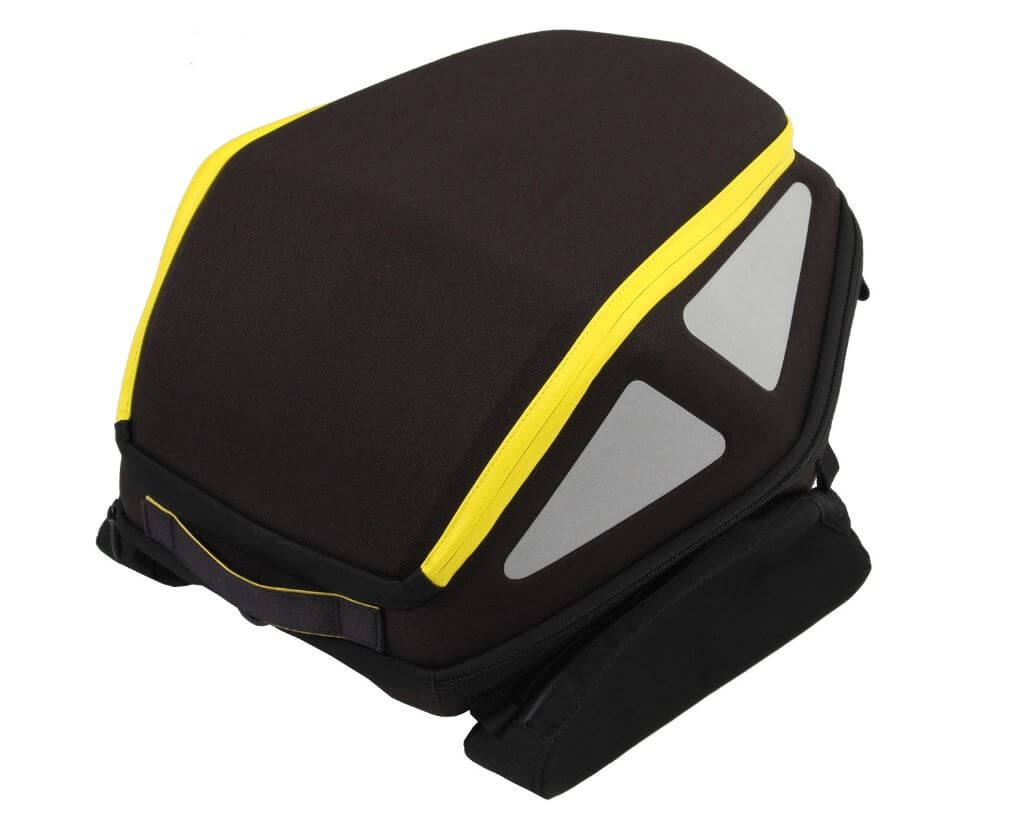 Hepco & Becker Royster Rearbag Lock-It Version for Rear Tank Ring | Yellow