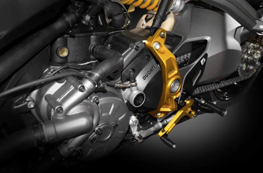 Ducabike Adjustable Rearsets 2017+ Ducati Monster 1200/S, 2018+ Monster 821 & Supersport