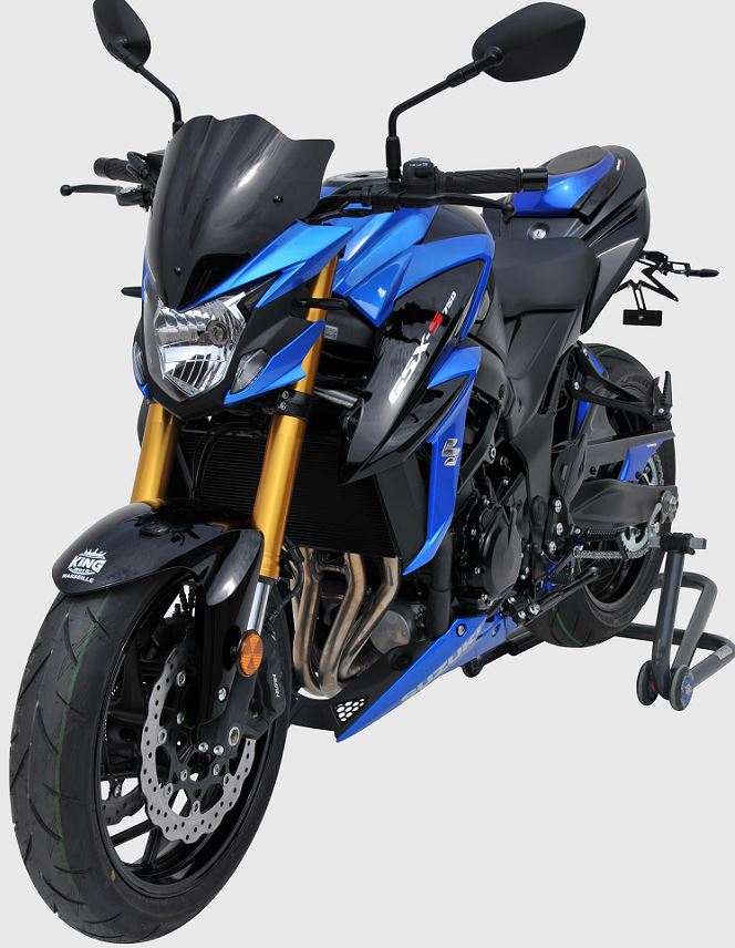 Ermax 30cm Sport Nose Screens / Windscreens '17-'20 Suzuki GSX-S750