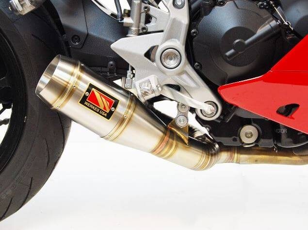 Competition Werkes Slip-on Exhaust 2017-2020 Ducati Supersport/S