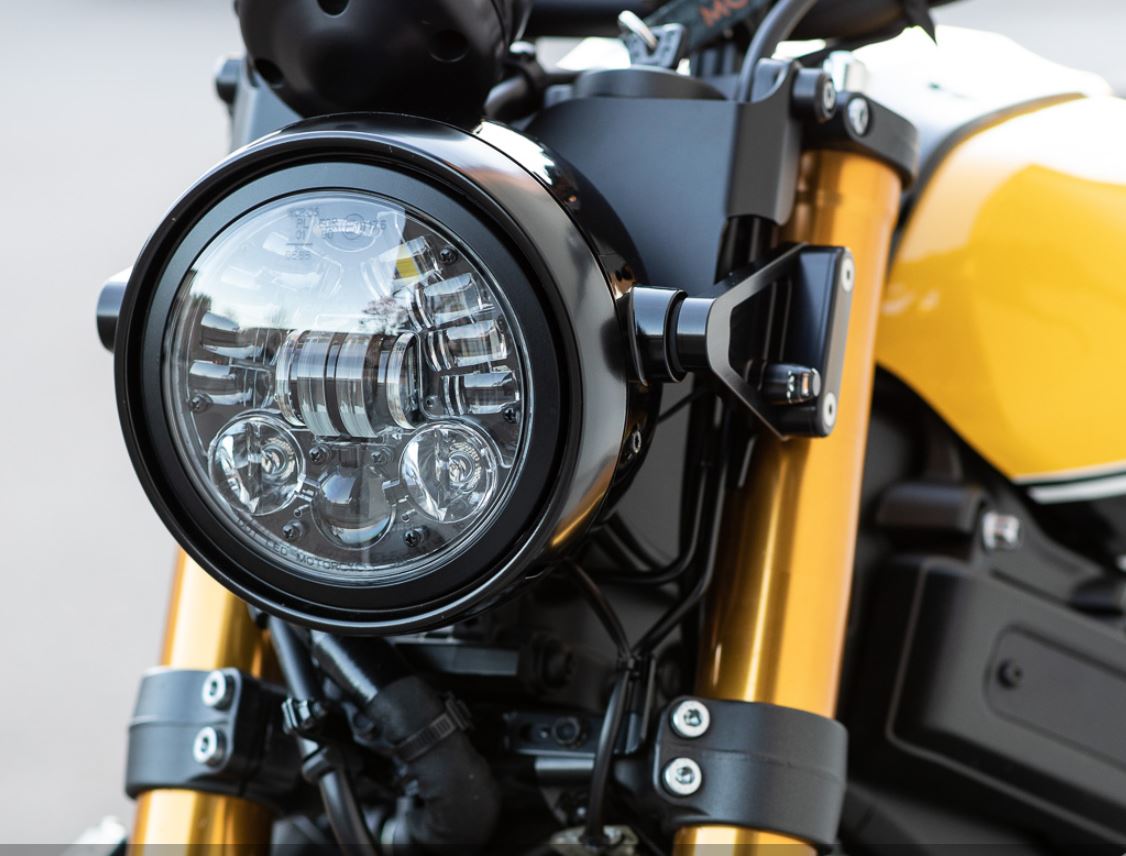 MOTODEMIC LED Headlight Conversion Kit for Yamaha Cruiser