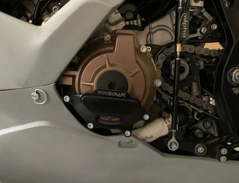 Woodcraft LHS Stator Cover Protector 20-25 BMW S1000RR