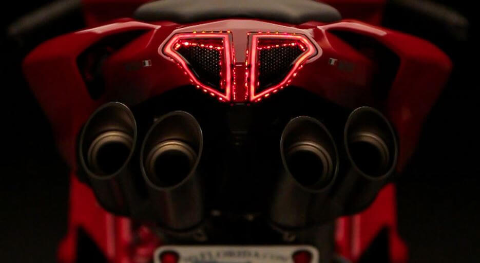 TST Industries Integrated Sequential Tail Light for Ducati 848/1098/1198