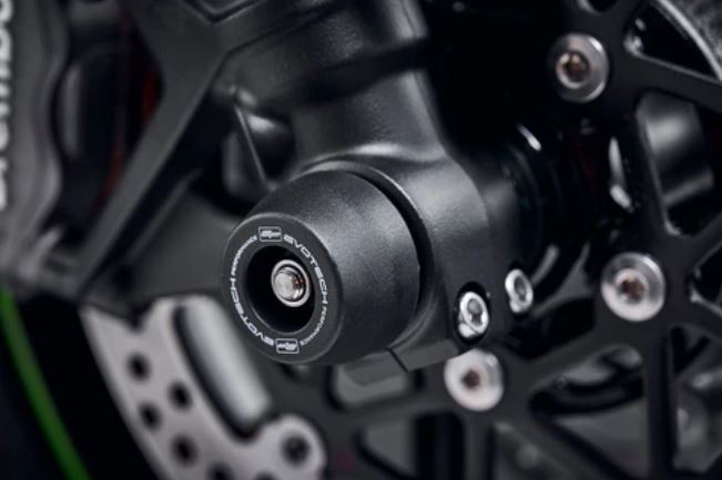 Evotech Performance Front Spindle Bobbins '20-'22 Kawasaki Z H2/SE/Performance