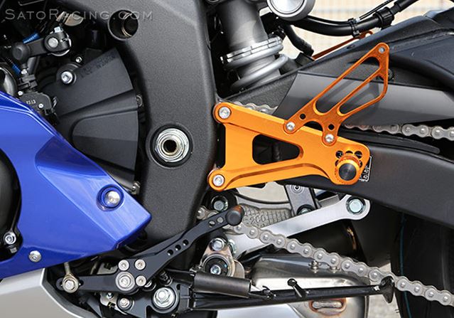 Sato Racing Adjustable Rear Sets '17-'19 Yamaha YZF R6