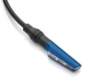 Rizoma CORSA L Turn Signal + Front Running Light Blue