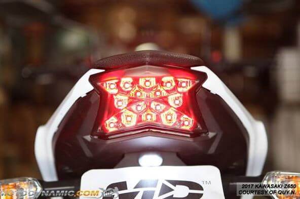 Motodynamic Sequential LED Tail Light '17-'20 Kawasaki Ninja 650 / Z650