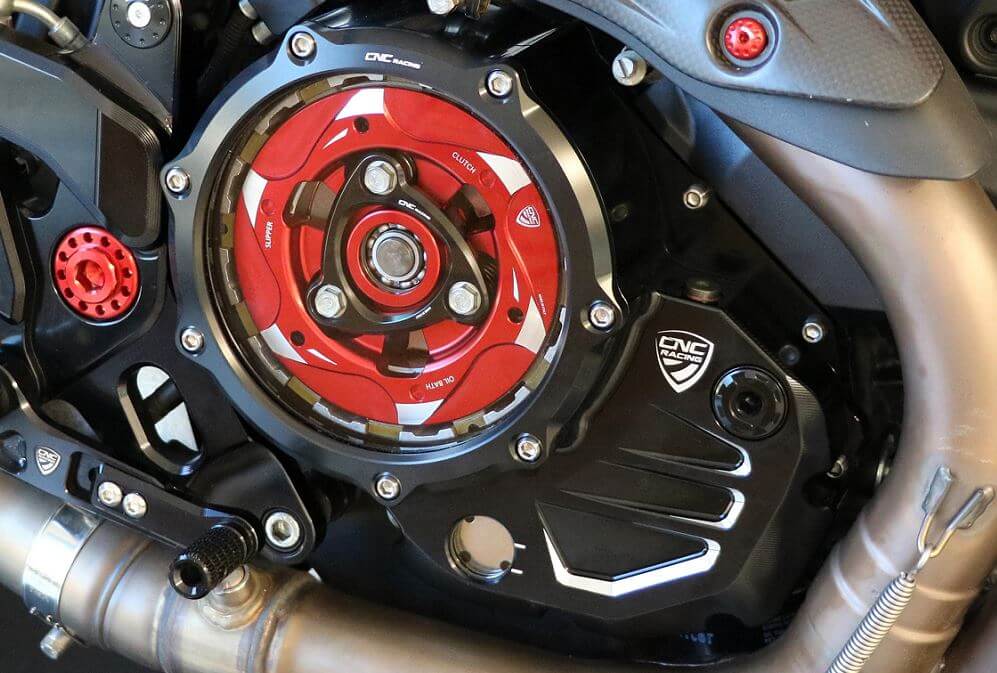 CNC Racing Clear Oil Bath Clutch Covers for Ducati