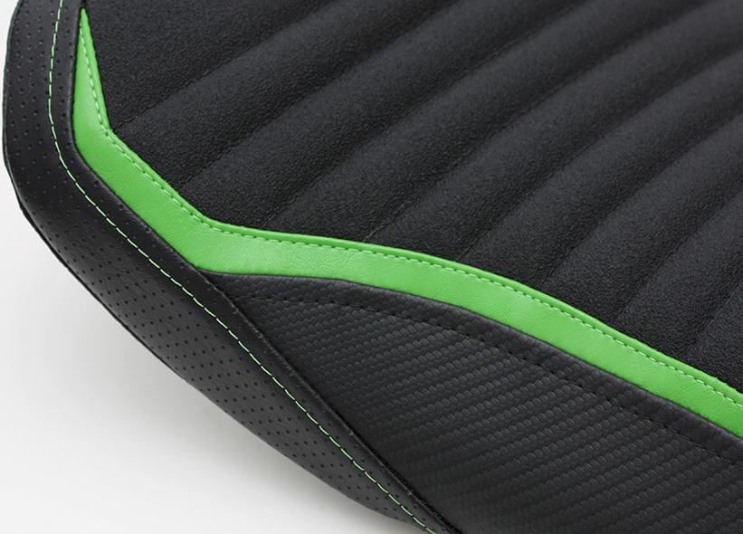 LuiMoto Team Kawasaki Seat Covers '17-'19 Kawasaki Z900 | Rider