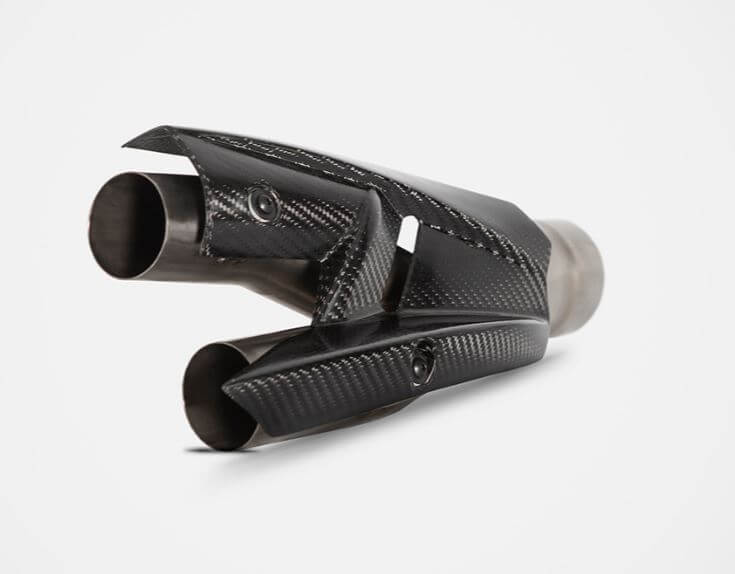 ZARD Stainless Steel Link Pipe for Euro 5 Exhaust '21-'23 Triumph Speed Triple 1200 RS/RR