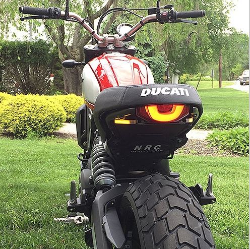 New Rage Cycles Fender Eliminator Kit for 2015+ Ducati Scrambler Classic/Icon/Urban Enduro/Full Throttle
