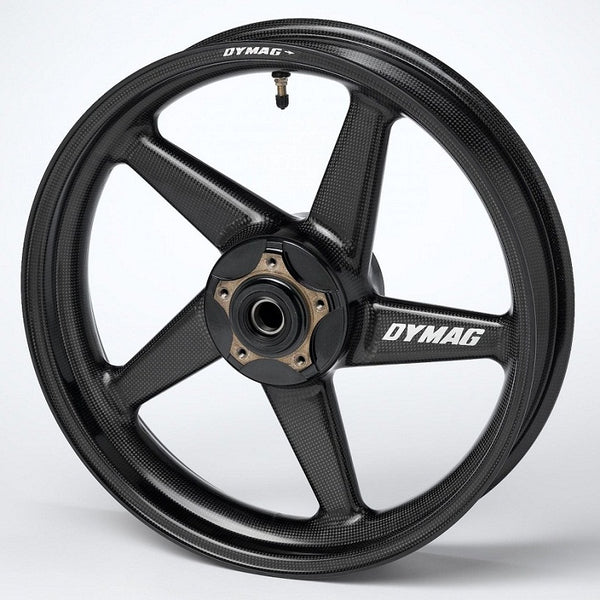 DYMAG Carbon Fiber Race Ultra Lightweight CA5 5 Spoke Motorcycle Wheels (Set)