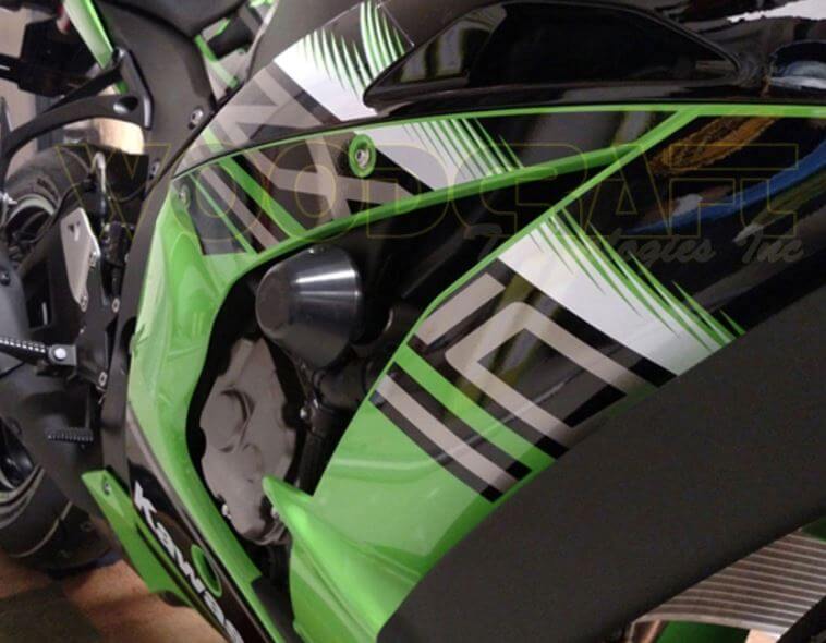 Woodcraft Frame Slides '16-'22 Kawasaki ZX10R