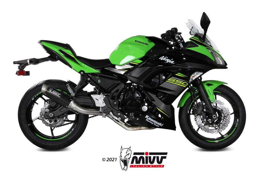 Buy MIVV GP Pro Carbon Full Exhaust '17-'22 Kawasaki Z650/Ninja 650 Buy MIVV GP Pro Carbon Full Exhaust '17-'22 Kawasaki Z650/Ninja 650