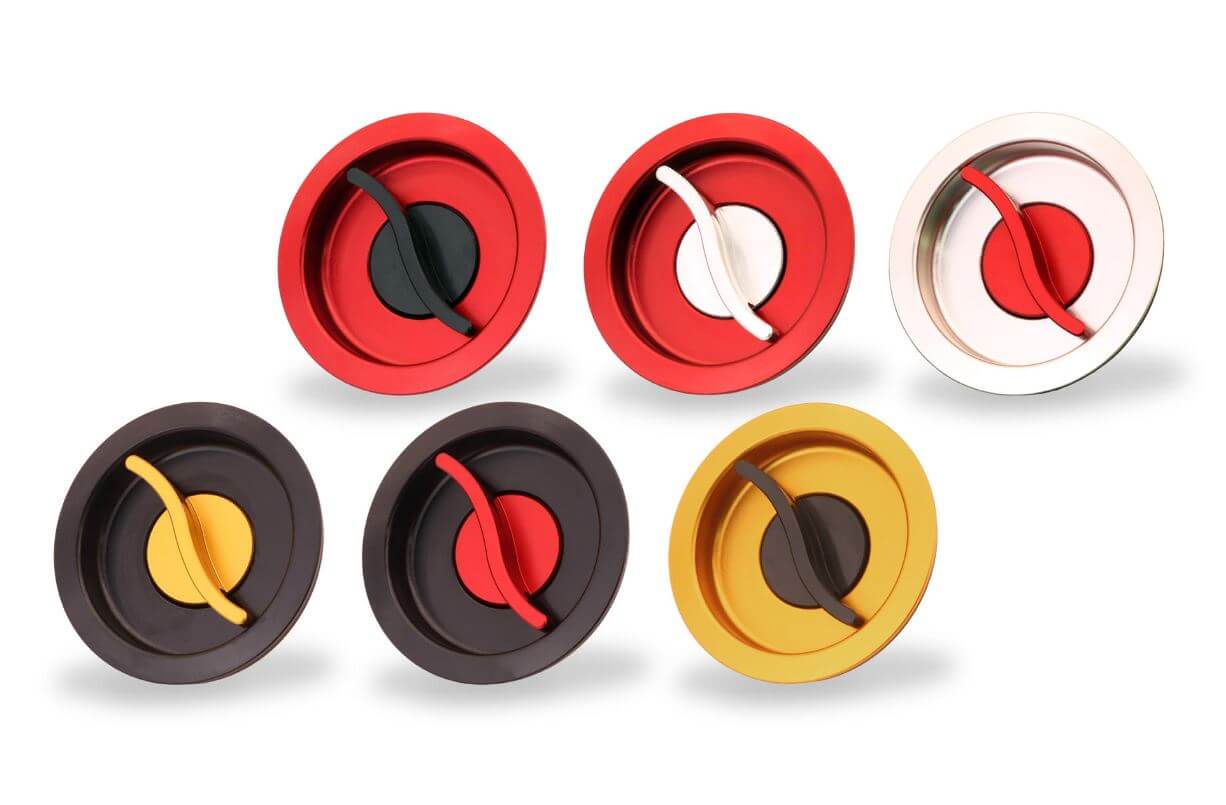 CNC Racing Bicolor Fuel Tank Plug Fast Open