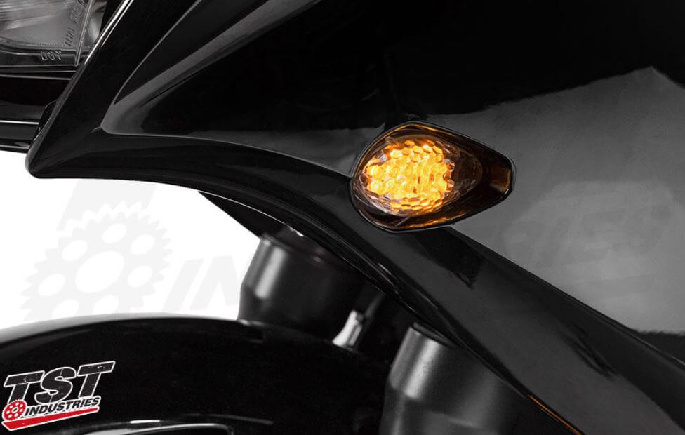 TST Industries LED Front Flushmount Turn Signals for Honda