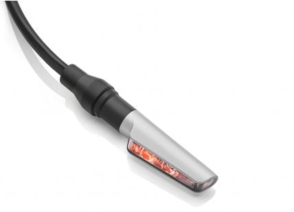 Rizoma CORSA S Turn Signal + Rear Running + Stop Light Silver