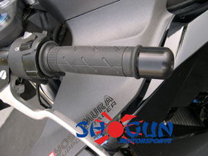 Shogun No-Cut Frame Slider Kit Black for 2007-2008 Honda CBR600RR