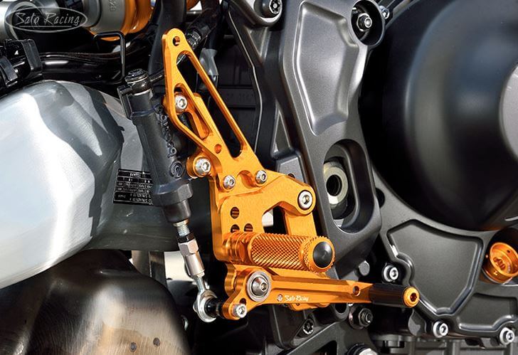 Sato Racing Adjustable Rearsets 2021- Yamaha MT-09 / SP