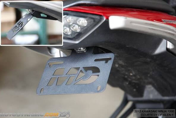 Motodynamic Fender Eliminator for '17-'22 Kawasaki Ninja 1000