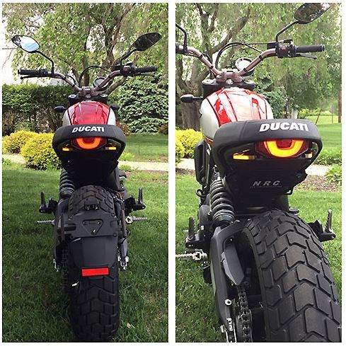 New Rage Cycles Fender Eliminator Kit for 2015+ Ducati Scrambler Classic/Icon/Urban Enduro/Full Throttle