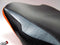 LuiMoto Raven Edition Seat Cover 2008-2015 Yamaha YZF R6 - Cf Black/Gunmetal/Orange