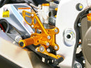 Sato Racing Adjustable Rearsets '11-'13 Aprilia RSV4 APRC