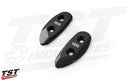 Womet-Tech Mirror Block off Plates for '10-'14 BMW S1000RR, '08-'16 Yamaha YZF-R6