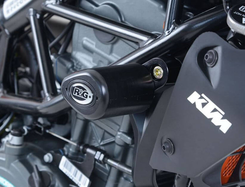 R&G Aero Crash Protectors / Frame Sliders for KTM 125,200,250 and 390 Duke models