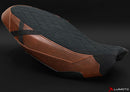 Luimoto Military X Seat Covers '15-'20 Ducati Scrambler - Brown/Black