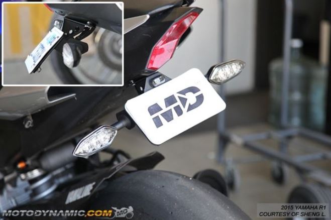 Motodynamic Fender Eliminator '15-'22 Yamaha R1/R1M/R1S