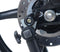 R&G Offset Cotton Reel Swingarm Spools Yamaha '17- YZF-R6, '21- Tracer 9, '21- MT-09