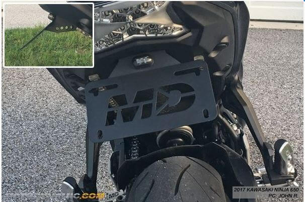 Motodynamic Fender Eliminator '17-'22 Kawasaki Z650/Ninja 650