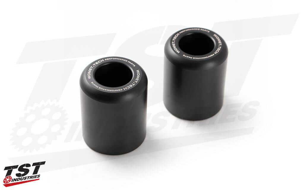 Womet-Tech Endurance Race Frame Sliders for '17- Kawasaki Z900