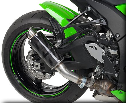 Hotbodies Racing MGP Growler Carbon Slip-on Exhaust System 2011