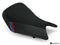 LuiMoto Motorsports Edition Seat Cover '12-'14 BMW S1000RR - Black Suede/Cf Black