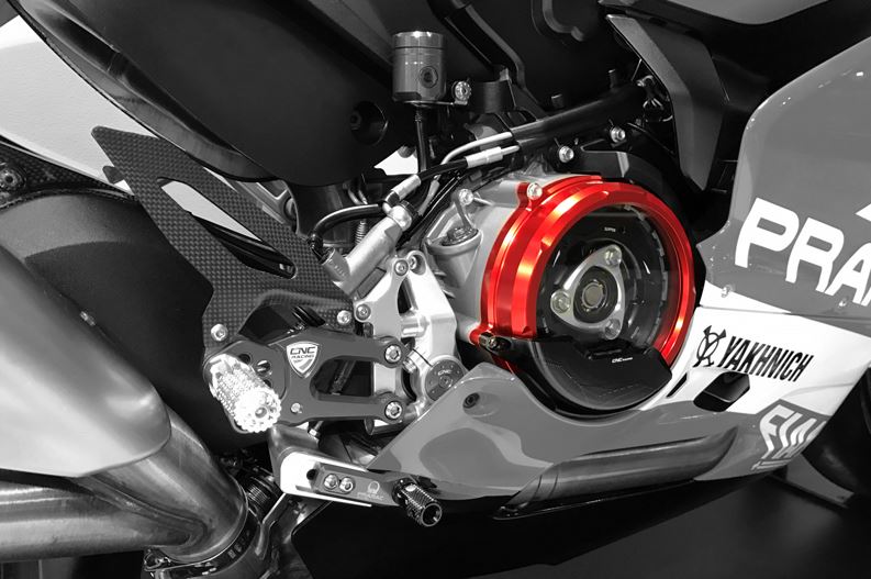 CNC Racing Clear Oil Bath Clutch Covers for Ducati Panigale 959/1199/1299