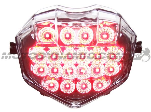Motodynamic Sequential LED Tail Light '13-'20 Triumph Daytona 675/Moto2, '13-'19 Street Triple