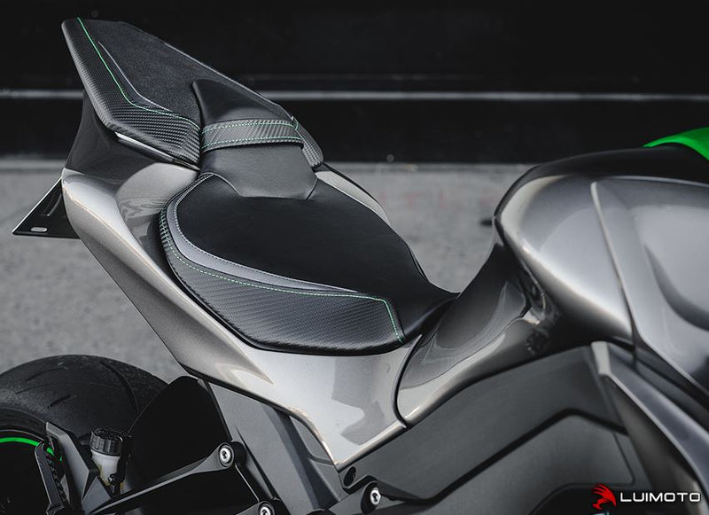 LuiMoto Team Kawasaki Rider Seat Covers for 2014-2015 Kawasaki Z1000