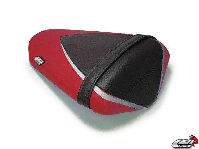 LuiMoto Team Kawasaki Seat Cover 2009-2011 Kawasaki ZX6R - Cf Black/SP Black/Red